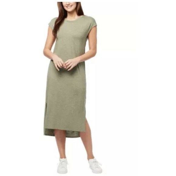 Jessica Simpson Ladies' Midi Dress, Olive Green - Picture 3 of 3